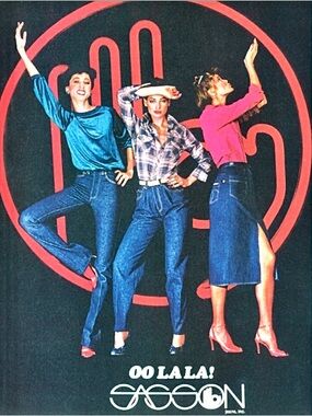 Vintage 70s SASSON Jeans High-Rise Famous Jeans ~OO La’ La’!